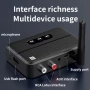Bluetooth 5.4 аудио приемник M60, NFC, за дома и автомобила, USB, RCA, 3,5 mm AUX, снимка 6