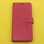 Xiaomi Redmi 13C калъф страничен розов маджента с илюстрация, снимка 1 - Калъфи, кейсове - 45779077