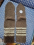 Ръчно плетени мъжки чорапи от вълна, размер 42, снимка 4