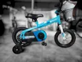 Детски велосипед Dech, 12”, помощни колела, снимка 9