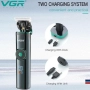 Безжична машинка за подстригване VGR V-671 с цифров дисплей, 2500 mAh батерия и мощен ротационен мот, снимка 6