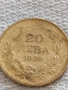 Сребърна монета 20 лева 1930г. Царство България Цар Борис трети за КОЛЕКЦИЯ 25334, снимка 6