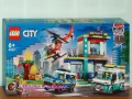 Продавам лего LEGO CITY 60371 - Централен щаб на аварийни автомобили , снимка 1