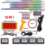 RAINBOW LED амбиентно осветление за автомобили с RGB 256 цвята, 10 в 1, снимка 1