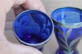 Стъклени чаши със сребърна украса, снимка 10