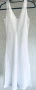 Елегантна бяла рокля лен 100% Италия, снимка 8