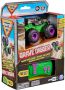 Кола с дистанционно управление Monster Jam 1-64th Grave Digger, играчка за деца, зелено, снимка 10