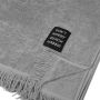 Плажна кърпа (хавлия) Cotton Grey Patch Don't Worry 90x170 см, снимка 2