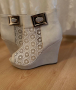 Дамски обувки на платформа, снимка 1 - Дамски обувки на ток - 45038948