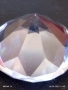 Преспасие от кристално стъкло с форма на диамант много красиво 48991, снимка 2
