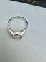 Сребърен пръстен с мойсанит (Диамант) 2 карата, снимка 6