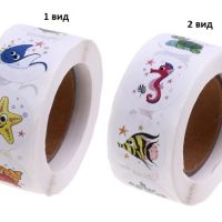 100 бр Домашни животни малки самозалепващи лепенки стикери за ръчна изработка за подарък, снимка 1 - Други - 45439566