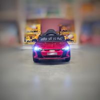  ТОП ЦЕНА!НОВО!Акумулаторна кола AUDI RS E-TRON GT RED с 12Vбатерия,МЕКИ ГУМИ,дистанционно,Bluetooth, снимка 4 - Коли, камиони, мотори, писти - 45776088