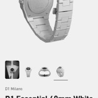 Часовник MILANO D1 Essential 40 мм бяло

, снимка 4 - Мъжки - 45384587