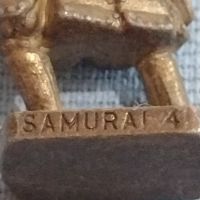 Метална фигура играчка KINDER SURPRISE SAMURAI 4 рядка за КОЛЕКЦИОНЕРИ 44107, снимка 5 - Колекции - 45432297
