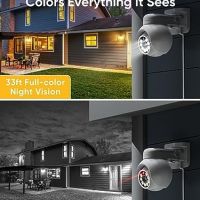 Нова SANNCE 4K Охранителна Камера - Проследяване и Цветно Нощно Видение, снимка 7 - Други - 45199705