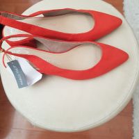 Нови обувки Marco Tozzi с ток , снимка 8 - Сандали - 45188269