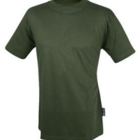 Маслинено зелена тениска WEB-TEX, снимка 1 - Екипировка - 45052534