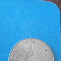 Кубинска сребърна монета Jose Marti, снимка 2 - Нумизматика и бонистика - 45171173
