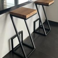 Модерни столове в индустриален стил, снимка 1 - Столове - 45449277