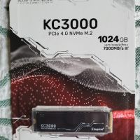 Kingston KC3000 1TB M 2 NVMe PCIe SSD памет, снимка 1 - Твърди дискове - 45160287