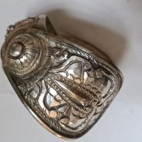 Сребърна гривна рогатка, снимка 2 - Антикварни и старинни предмети - 45766719