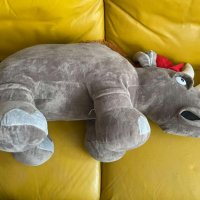 Огромен плюшен Носорог, снимка 6 - Плюшени играчки - 45457143