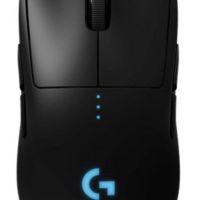 Гейминг мишка Logitech - G Pro НОВА, оптична, безжична, черна, снимка 2 - Клавиатури и мишки - 45778046