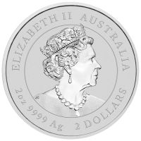 2 тройунции Сребърна Монета Австралийски Лунар Заек 2023, снимка 3 - Нумизматика и бонистика - 45506910