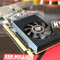 Видеокарта PowerColor AMD Radeon R7 240 4GB 128BIT GDDR5 HLEV2, снимка 3 - Видеокарти - 44987396