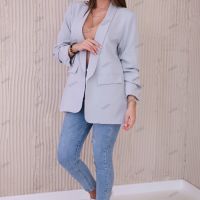Елегантно дамско сако с ревери, 15цвята , снимка 16 - Сака - 46117599