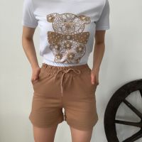 Дамски комплект  Тениска с къси панталони, снимка 7 - Комплекти - 45578928