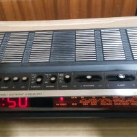 Ретро стерео радио часовник, снимка 2 - Радиокасетофони, транзистори - 45072977