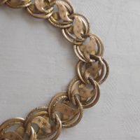 Стара Доста рядък колекционерски накит, Бижу Дубле (позлата), снимка 6 - Антикварни и старинни предмети - 45295457