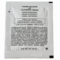 Крем за лице Decorte AQ - Cleansing Cream, почистващ продукт, мостра 3 мл, снимка 3 - Козметика за лице - 44953868