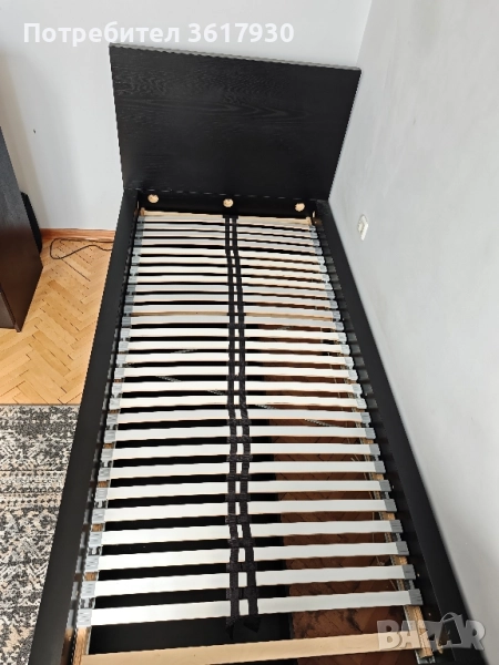 Продавам легло 90х200см серия Malm, Ikea, снимка 1
