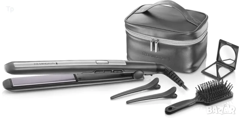 Керамична преса за коса Remington S5506GP Titanium Pro, снимка 1