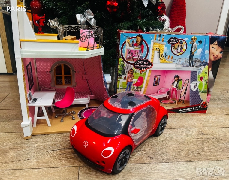 Къща+колата на калинката MIRACULOUS, снимка 1