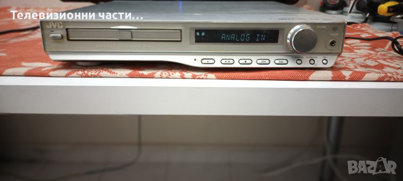 Система за домшано кино JVC XV-THA35 DVD+субуфер+5 тонколони+дистанционно, снимка 1