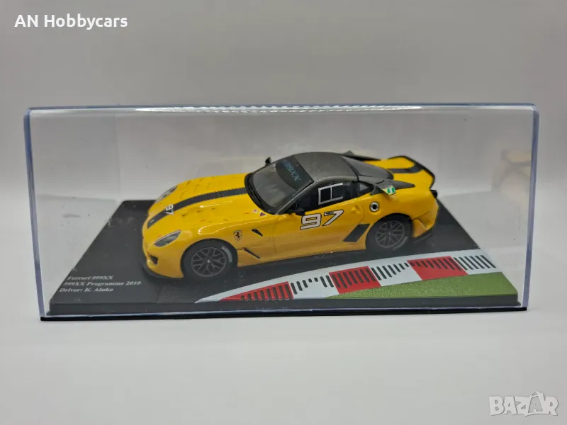 Ferrari 599XX #97 599XX Programme 2010 K. Aluko 1:43 Altaya, снимка 1