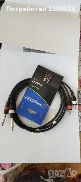 Аудио кабели, снимка 1
