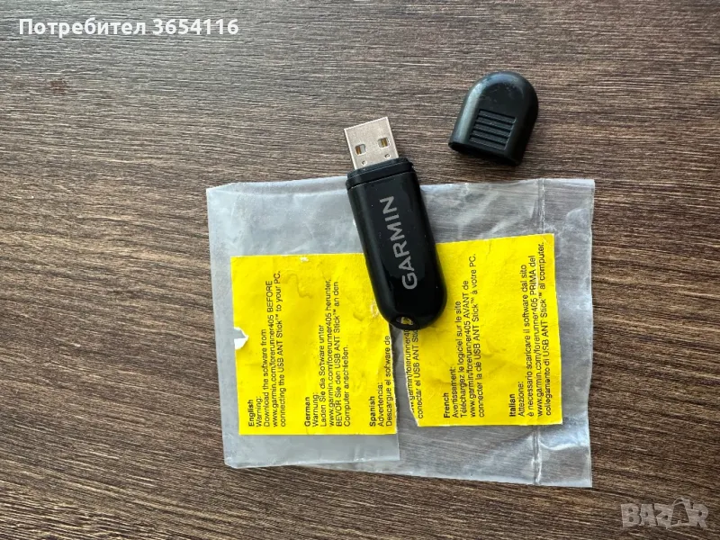 Garmin USB ANT+ Stick Dongle, снимка 1