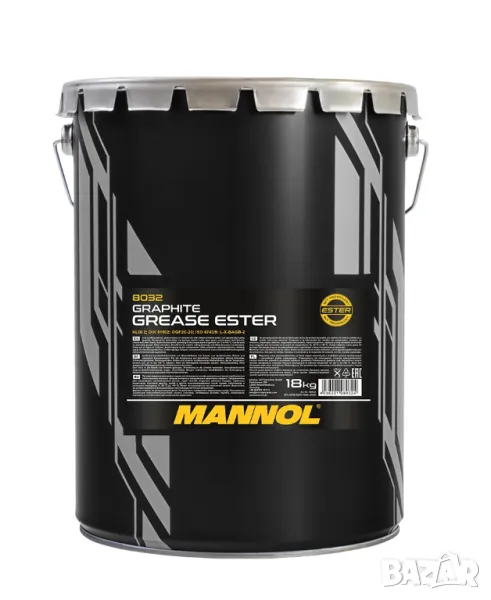 Графитна грес MANNOL Graphite Grease Ester, 18кг, снимка 1