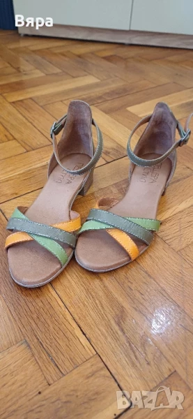Дамски сандали, естествена кожа, български, 36 номер, снимка 1