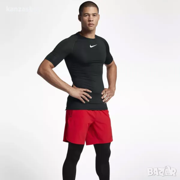 Nike Pro Short Sleeve Training Top - страхотна мъжка тениска Л, снимка 1