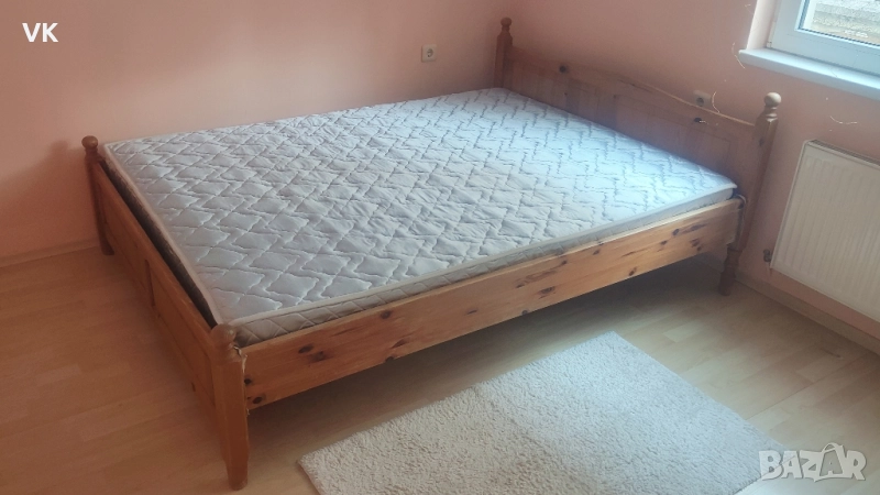 Легло с матрак 144х195 см., снимка 1