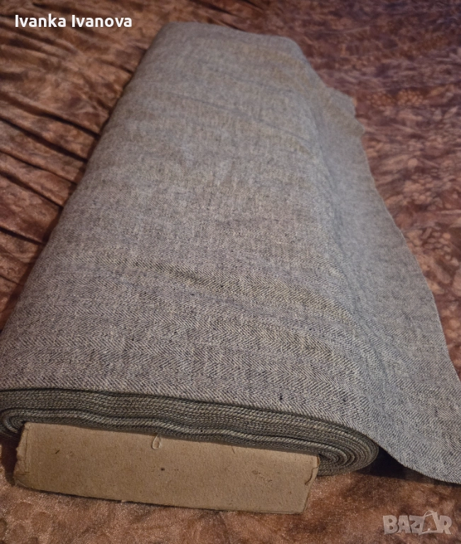 Топове от плат от соца, двойно навити., снимка 1