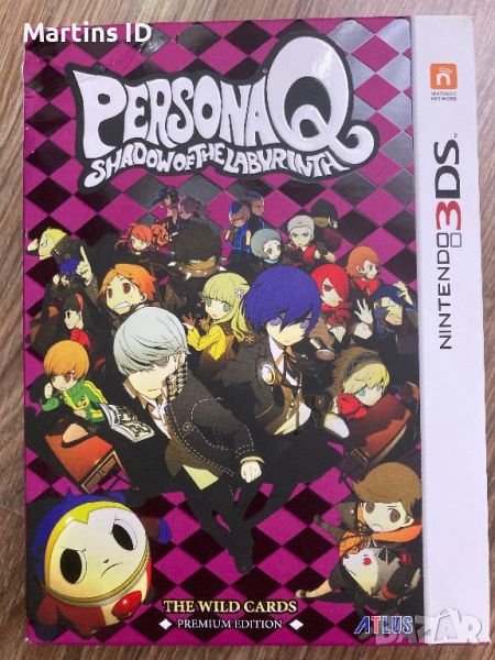 Persona Q Shadow of the Labyrinth The Wild Cards Premium Edition, снимка 1