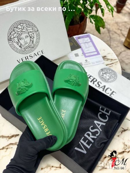 Дамски Чехли VERSACE , снимка 1