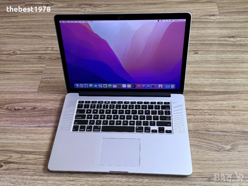 MacBook Pro 15 DG`Core i7/16GB RAM/512GB SSD/AMD R9 M370X/Бат 10ч/Custom Cto, снимка 1